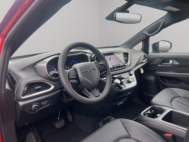 2026 Red Hot Pearlcoat Chrysler Pacifica Select AWD Van