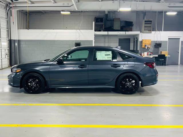 2026 Meteorite Gray Metallic Honda Civic Sport FWD Sedan