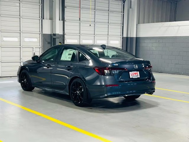 2026 Meteorite Gray Metallic Honda Civic Sport FWD Sedan