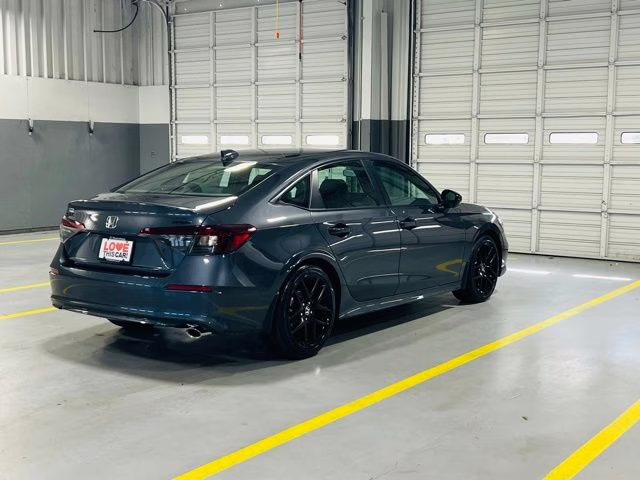 2026 Meteorite Gray Metallic Honda Civic Sport FWD Sedan