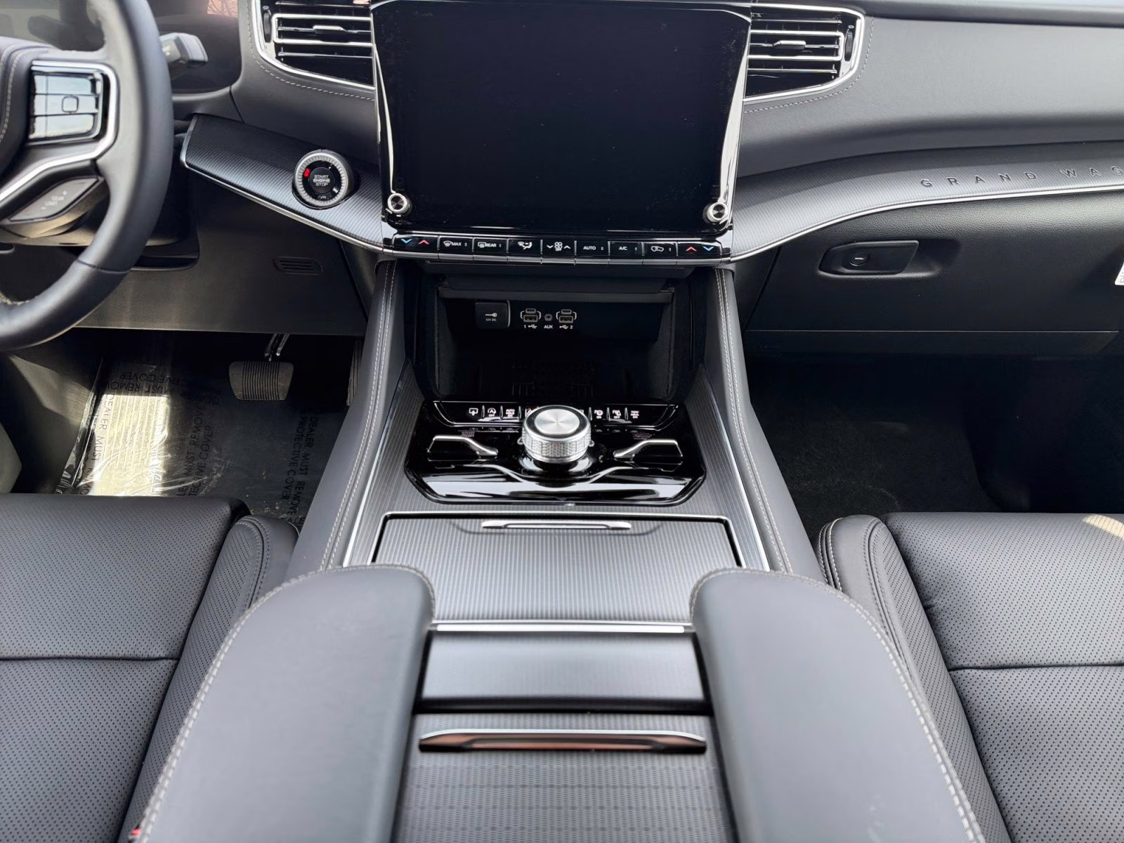 2026 Bright White Clearcoat Jeep Grand Wagoneer L Summit Obsidian 4X4 SUV