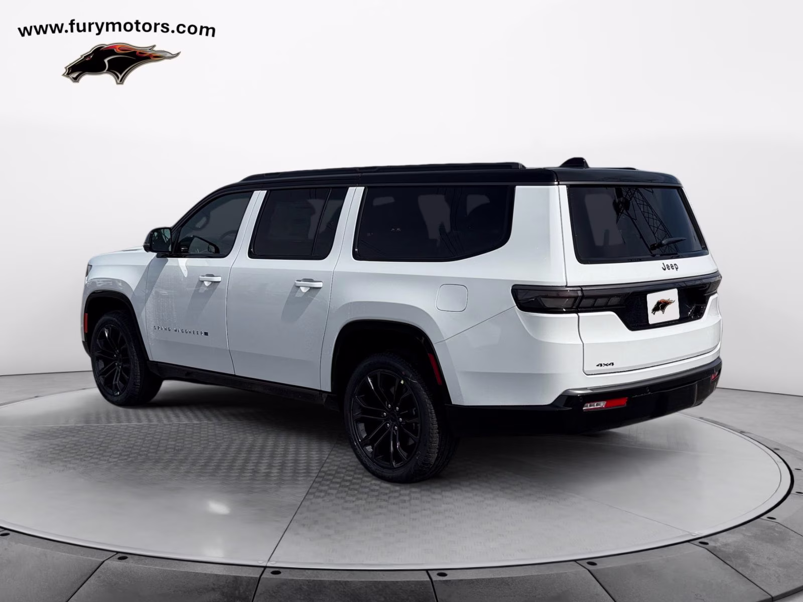 2026 Bright White Clearcoat Jeep Grand Wagoneer L Summit Obsidian 4X4 SUV