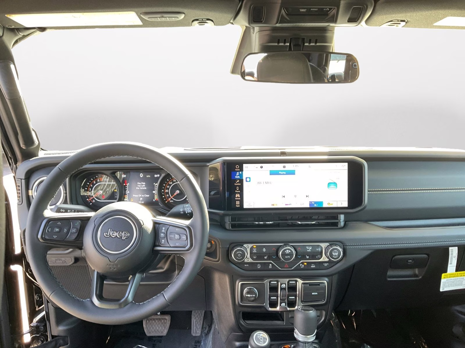 2026 Black Clearcoat Jeep Gladiator Sahara 4X4 Truck