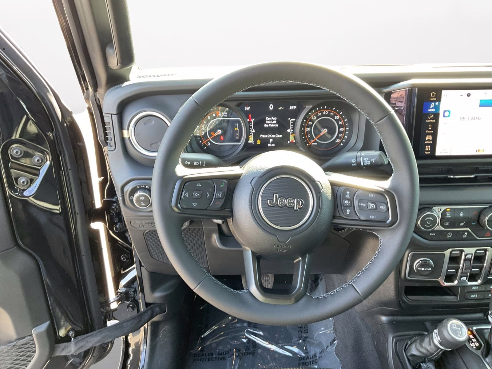 2026 Black Clearcoat Jeep Gladiator Sahara 4X4 Truck