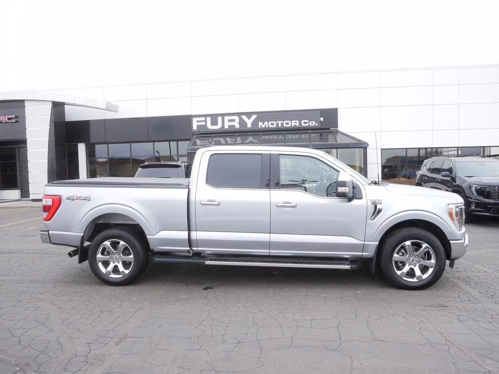 2022 Gray Ford F-150 Lariat 4X4 Truck