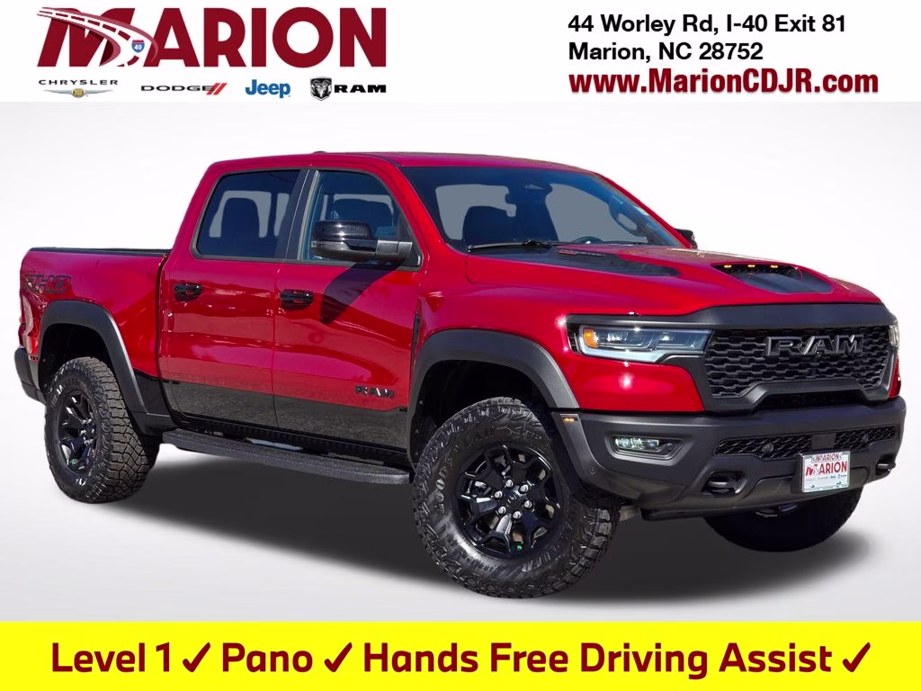 2026 Molten Red Pearlcoat Ram 1500 RHO 4X4 Truck