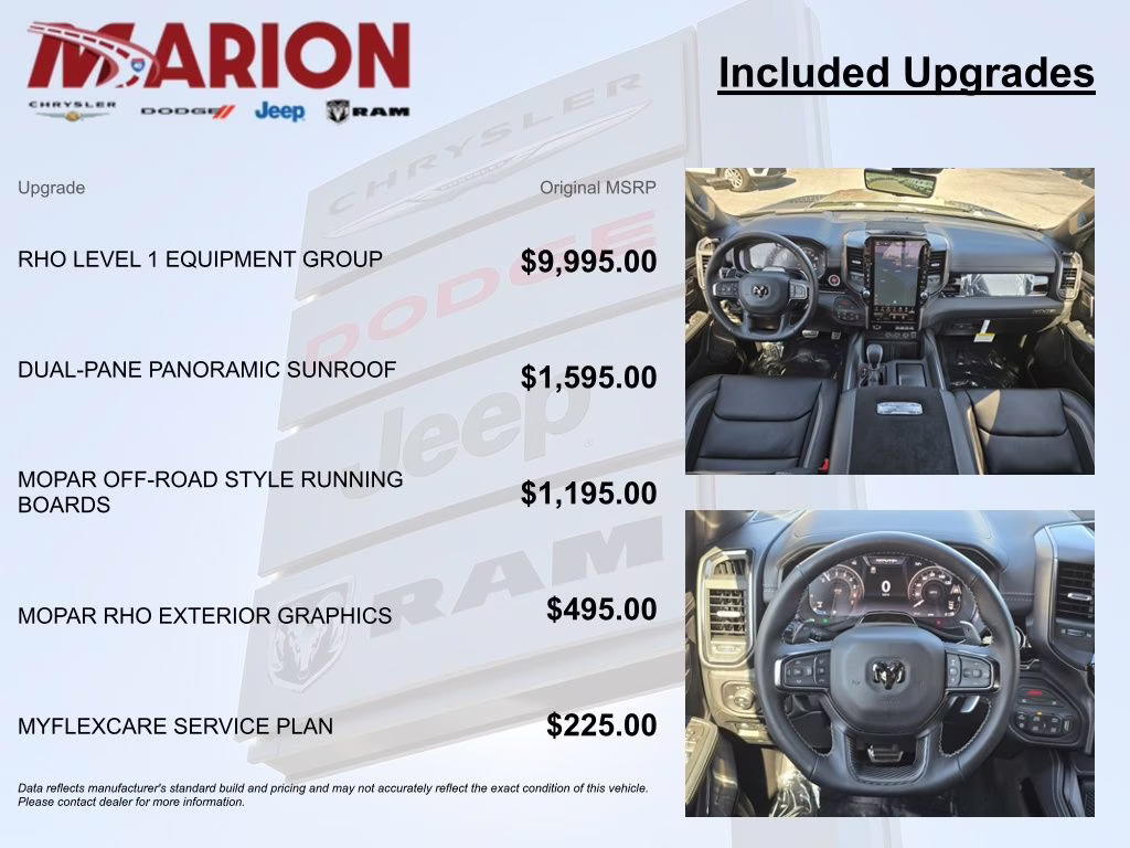 2026 Canyon Lake Ram 1500 RHO 4X4 Truck