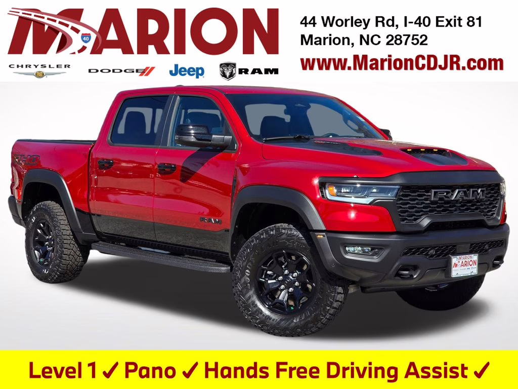 2026 Molten Red Pearlcoat Ram 1500 RHO 4X4 Truck