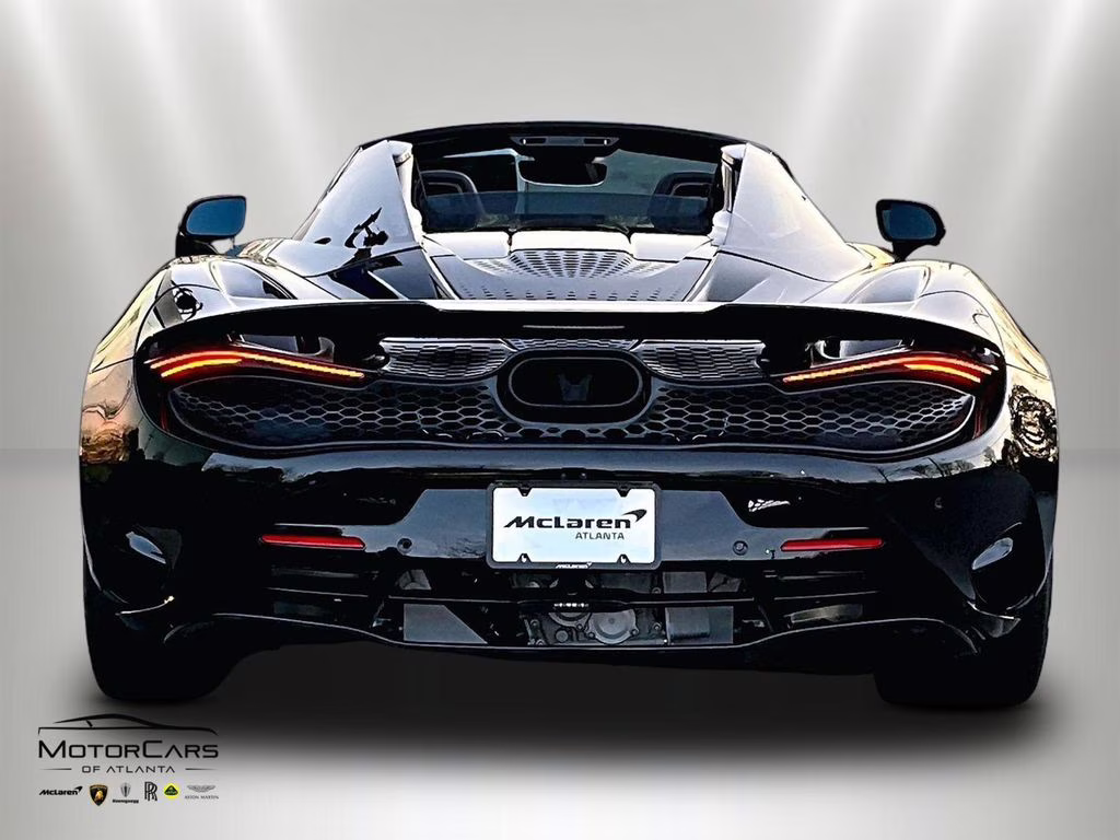 2026 Onyx Black McLaren 750S .Spider RWD Convertible