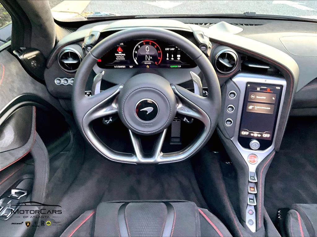 2026 Onyx Black McLaren 750S .Spider RWD Convertible