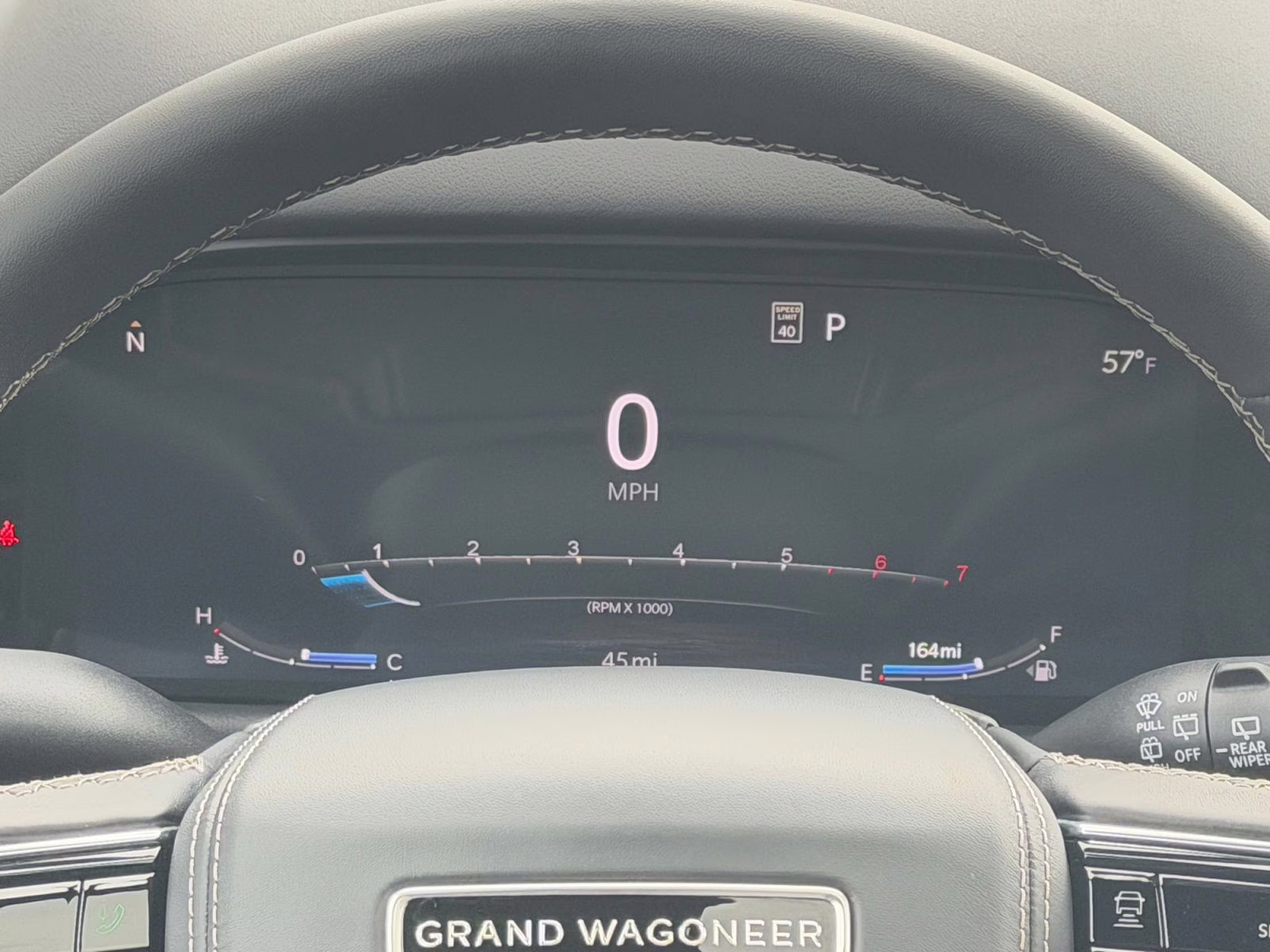 2026 Bright White Clearcoat Jeep Grand Wagoneer L Summit Obsidian 4X4 SUV