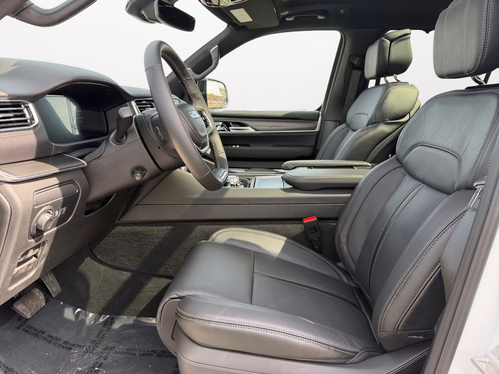 2026 Bright White Clearcoat Jeep Grand Wagoneer L Summit Obsidian 4X4 SUV