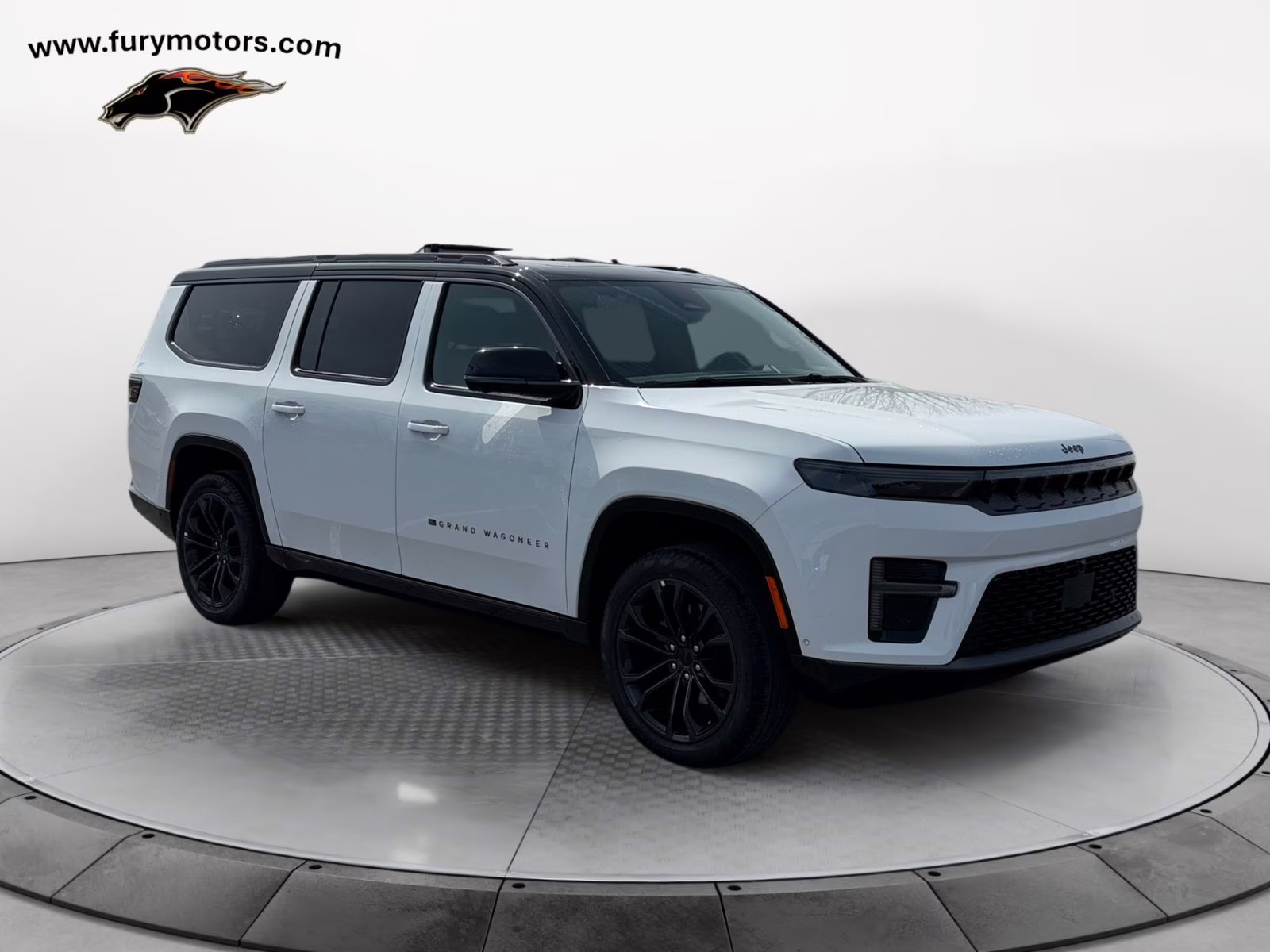 2026 Bright White Clearcoat Jeep Grand Wagoneer L Summit Obsidian 4X4 SUV