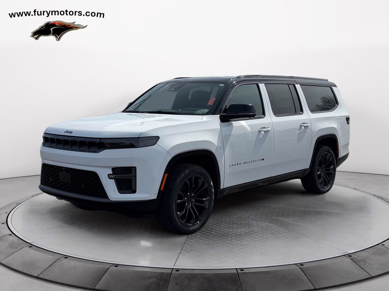 2026 Bright White Clearcoat Jeep Grand Wagoneer L Summit Obsidian 4X4 SUV