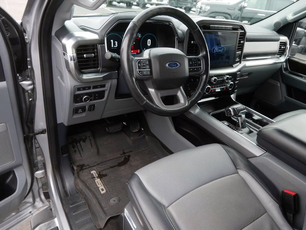 2022 Gray Ford F-150 Lariat 4X4 Truck