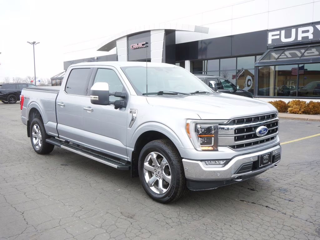 2022 Gray Ford F-150 Lariat 4X4 Truck