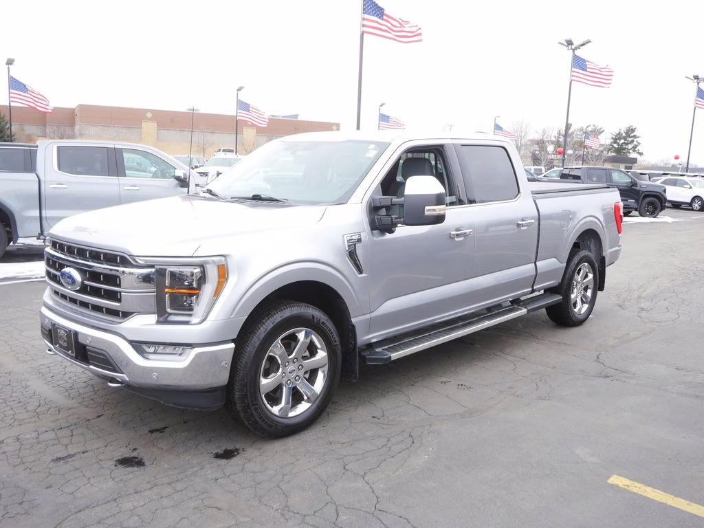 2022 Gray Ford F-150 Lariat 4X4 Truck