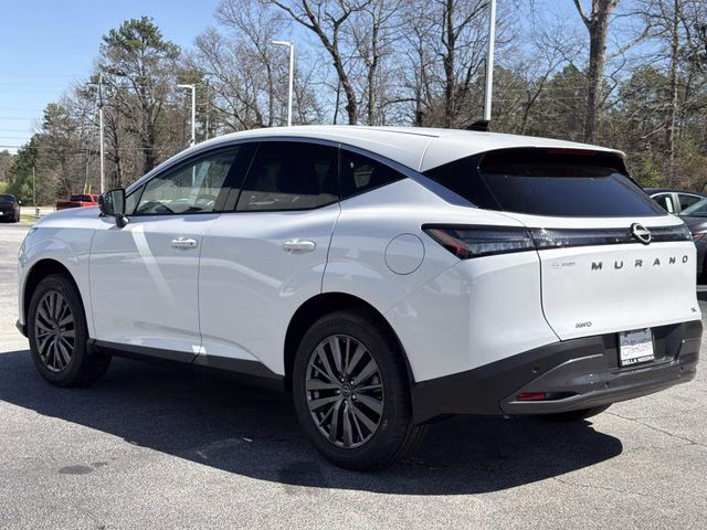 2026 Everest White Pearl Tricoat Nissan Murano SL AWD SUV