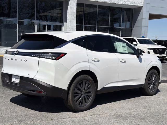 2026 Everest White Pearl Tricoat Nissan Murano SL AWD SUV