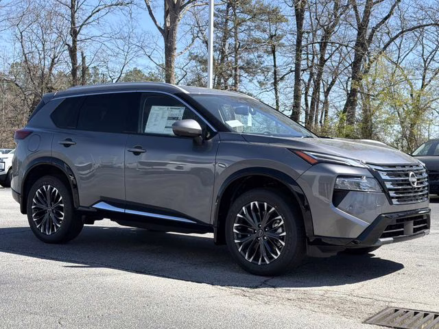 2026 Gun Metallic Nissan Rogue Platinum AWD SUV