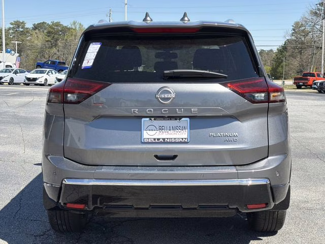 2026 Gun Metallic Nissan Rogue Platinum AWD SUV