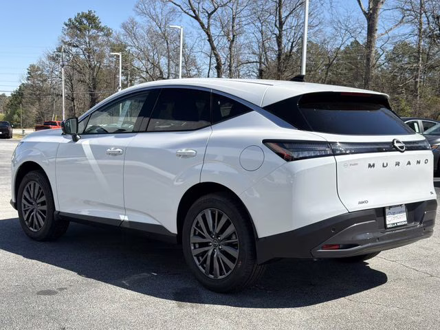 2026 Everest White Pearl Tricoat Nissan Murano SL AWD SUV