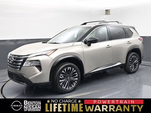 2026 Champagne Silver Metallic Nissan Rogue Platinum AWD SUV