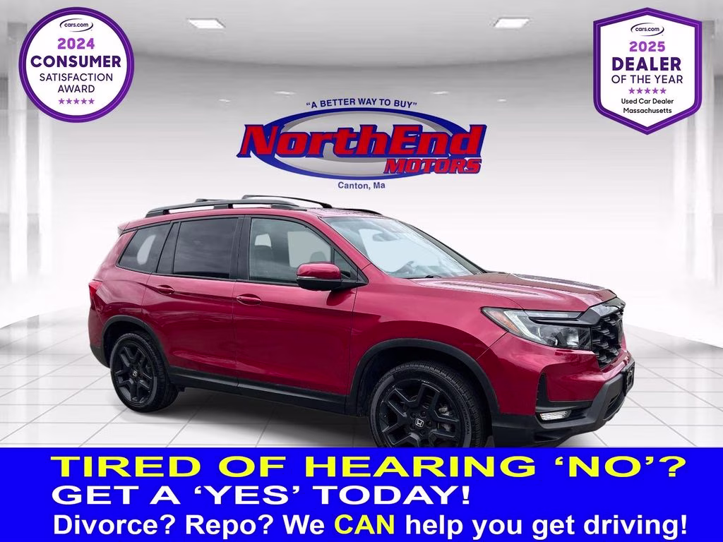 2022 Red Honda Passport EX-L AWD SUV