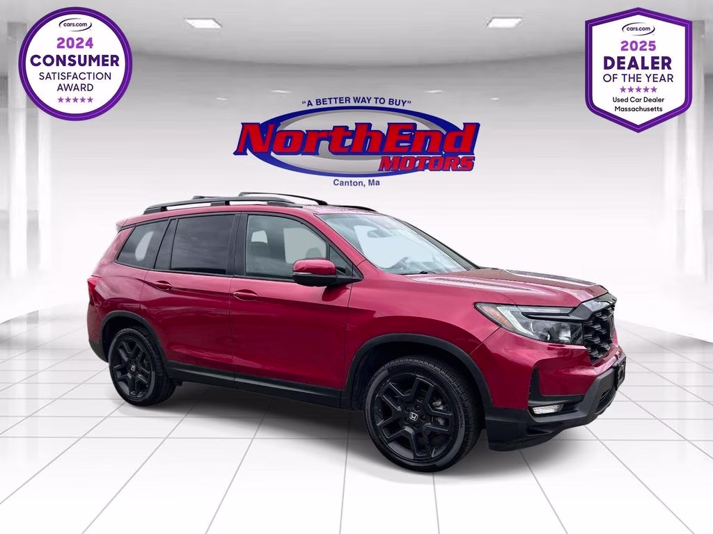 2022 Red Honda Passport EX-L AWD SUV