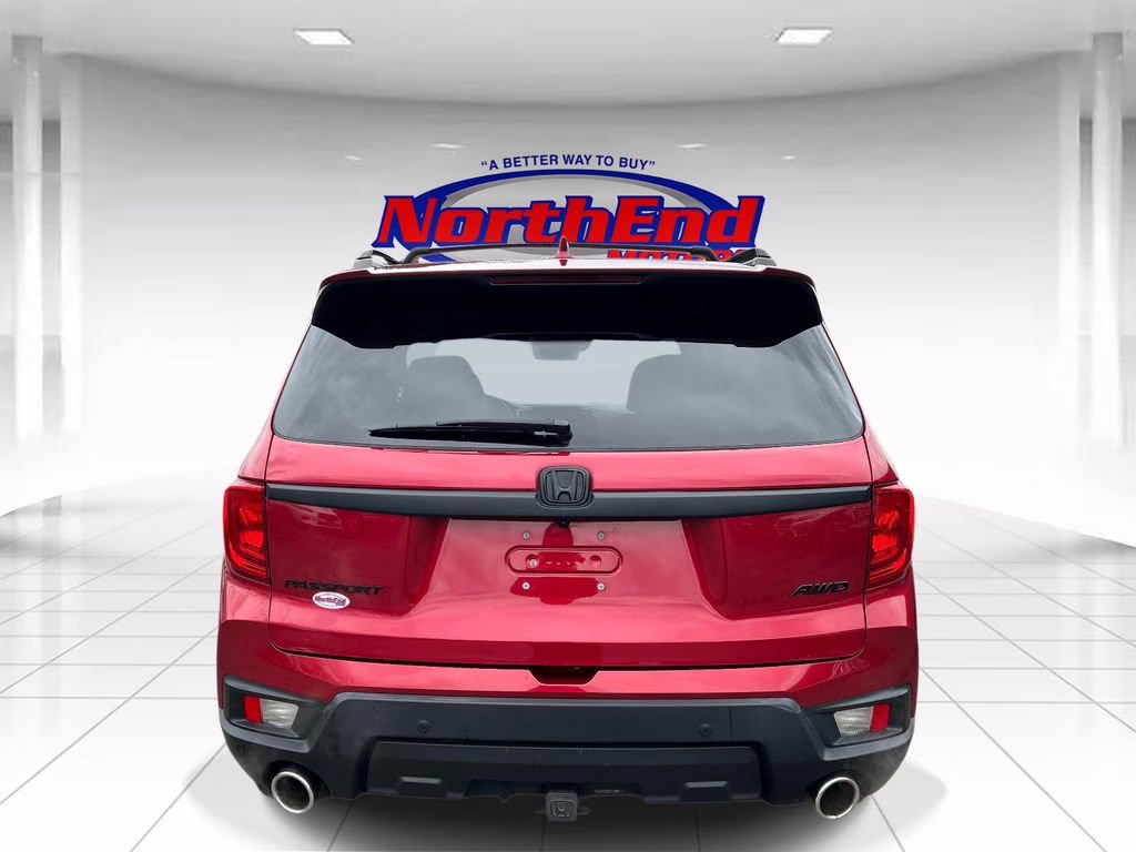 2022 Red Honda Passport EX-L AWD SUV