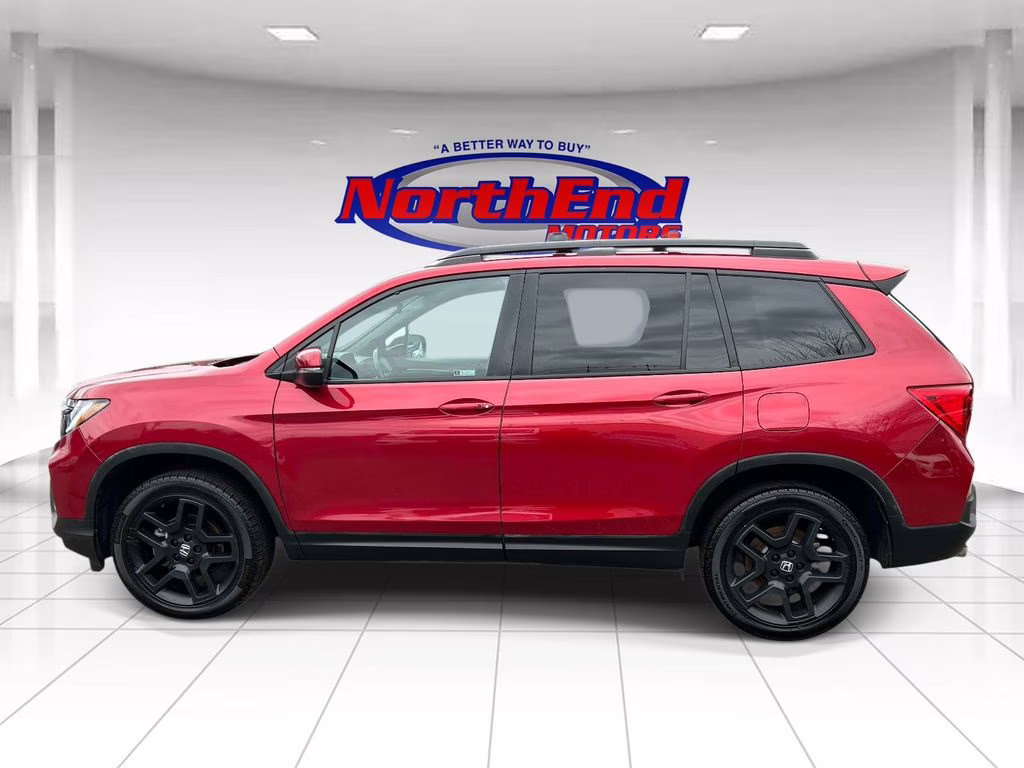 2022 Red Honda Passport EX-L AWD SUV