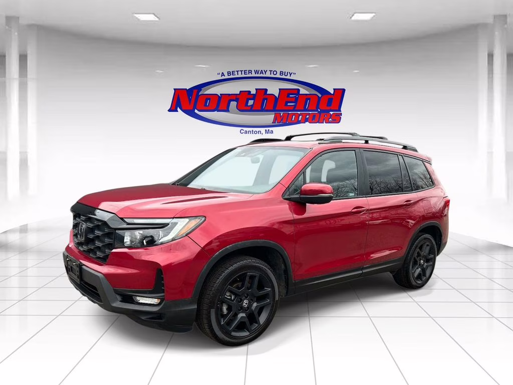 2022 Red Honda Passport EX-L AWD SUV
