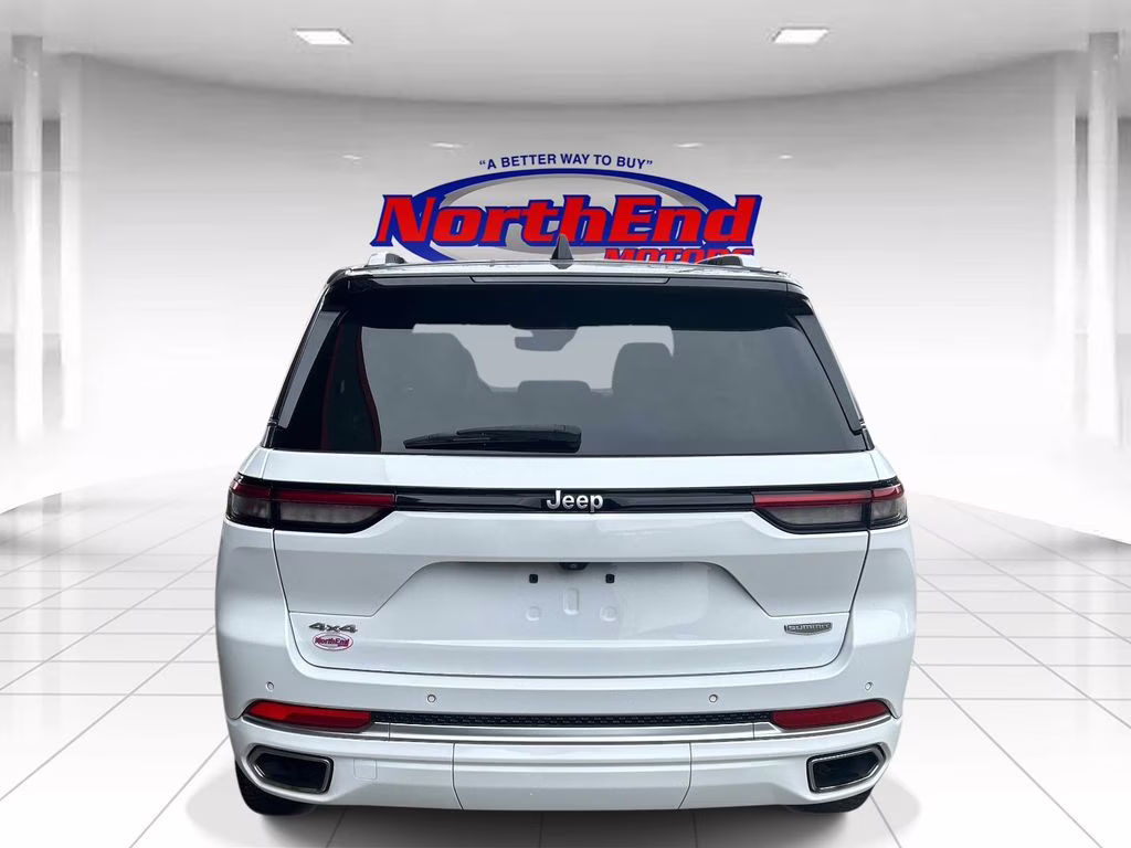 2023 Bright White Clearcoat Jeep Grand Cherokee Summit Reserve 4X4 SUV