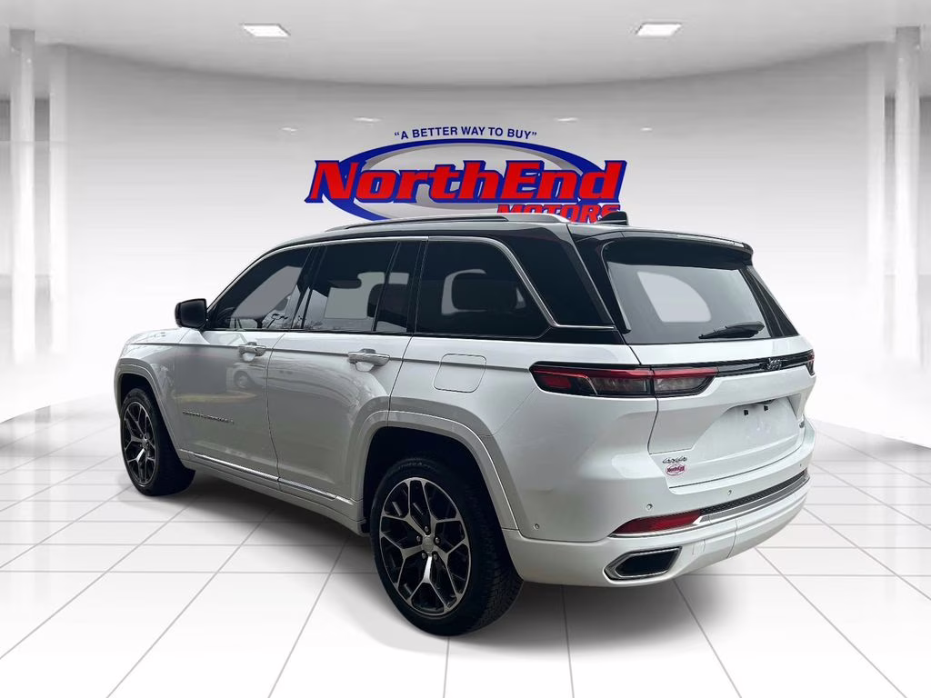 2023 Bright White Clearcoat Jeep Grand Cherokee Summit Reserve 4X4 SUV