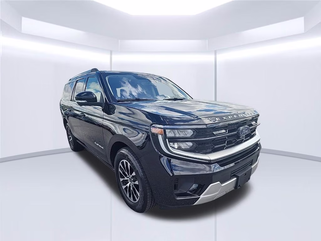 2025 Black Metallic Ford Expedition Max Platinum 4X4 SUV