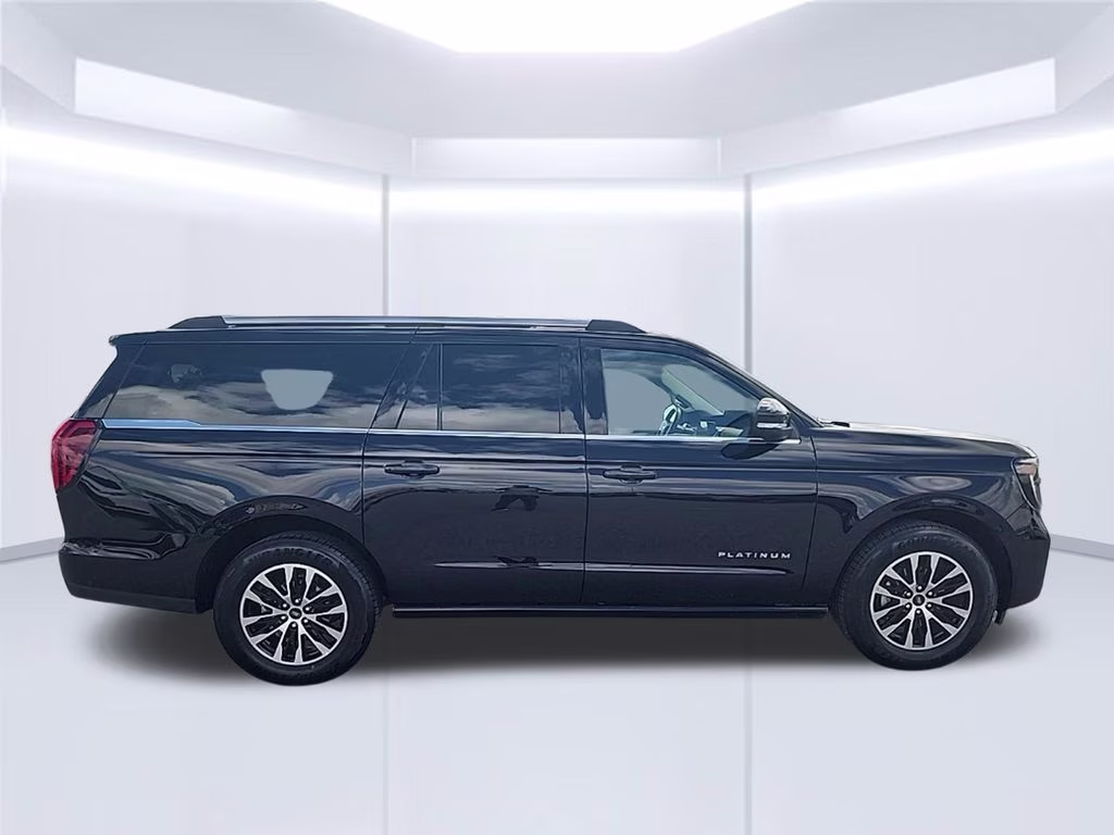 2025 Black Metallic Ford Expedition Max Platinum 4X4 SUV