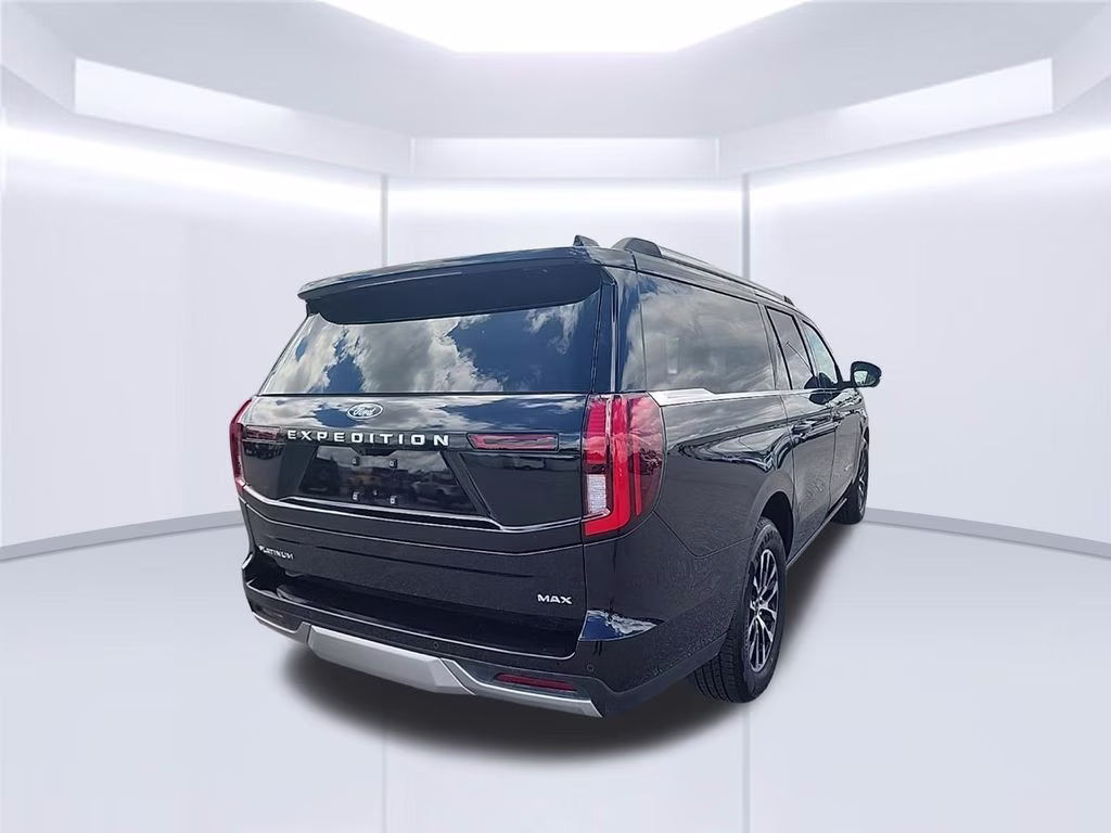 2025 Black Metallic Ford Expedition Max Platinum 4X4 SUV