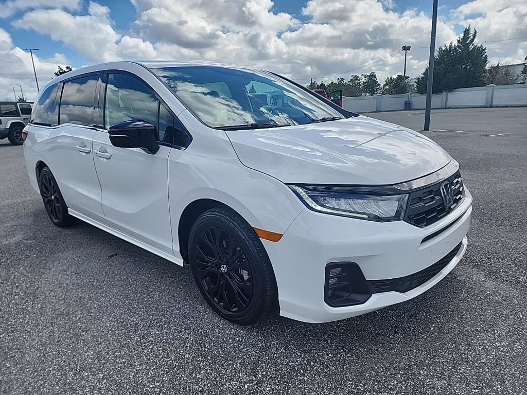 2025 Black Honda Odyssey Sport-L FWD Van