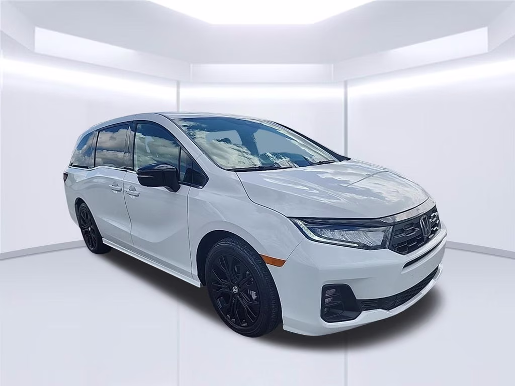 2025 Black Honda Odyssey Sport-L FWD Van