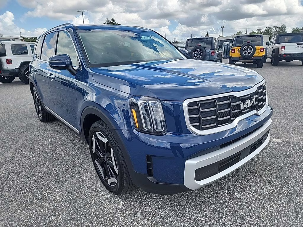 2025 Midnight Lake Blue Kia Telluride S AWD SUV