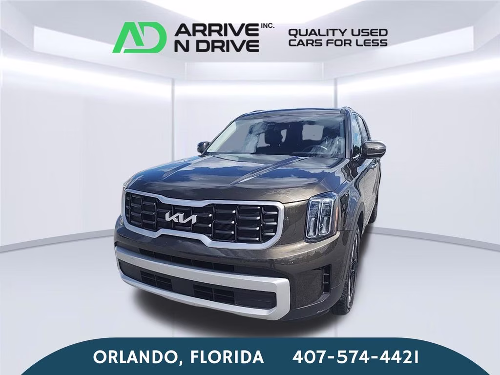 2025 Dark Moss Kia Telluride S AWD SUV
