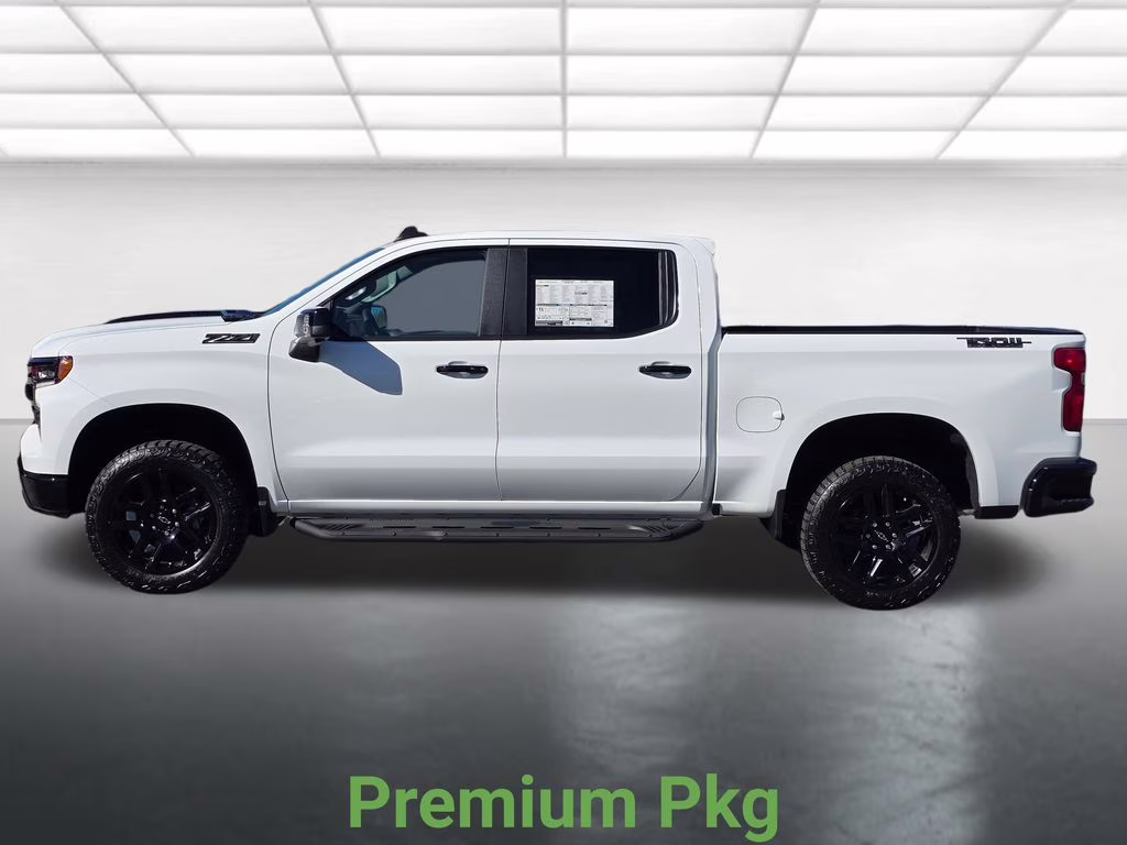 2026 Summit White Chevrolet Silverado 1500 LT Trail Boss 4X4 Truck