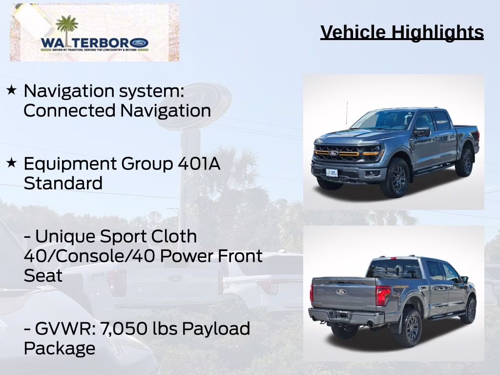 2026 Carbonized Gray Metallic Ford F-150 Tremor 4X4 Truck