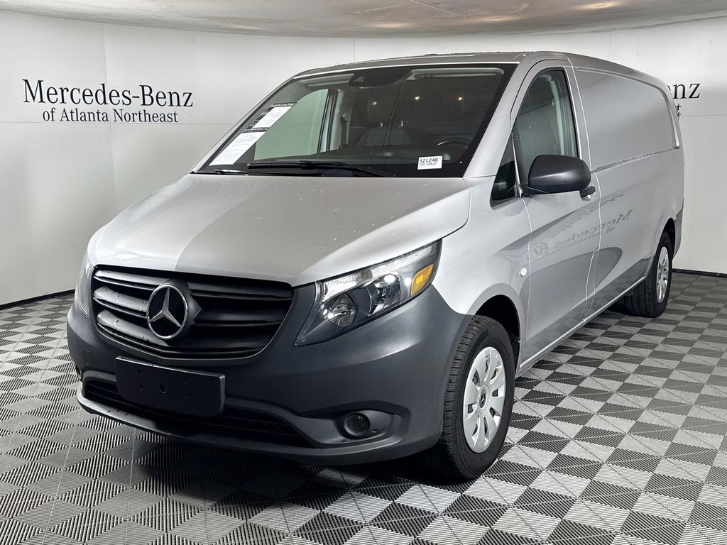 2023 Brilliant Silver Metallic Mercedes-Benz Metris Cargo RWD Van