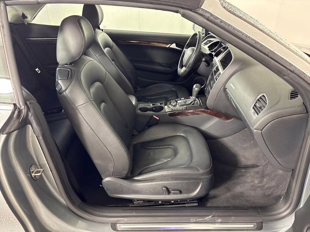 2010 Quartz Gray Metallic Audi A5 2.0T Premium AWD Convertible