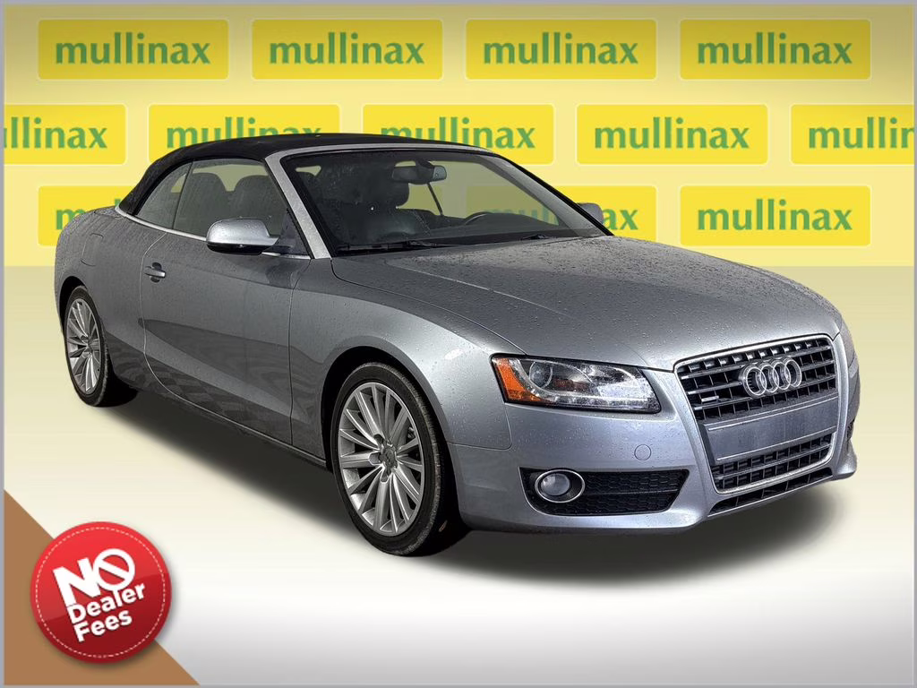 2010 Quartz Gray Metallic Audi A5 2.0T Premium AWD Convertible