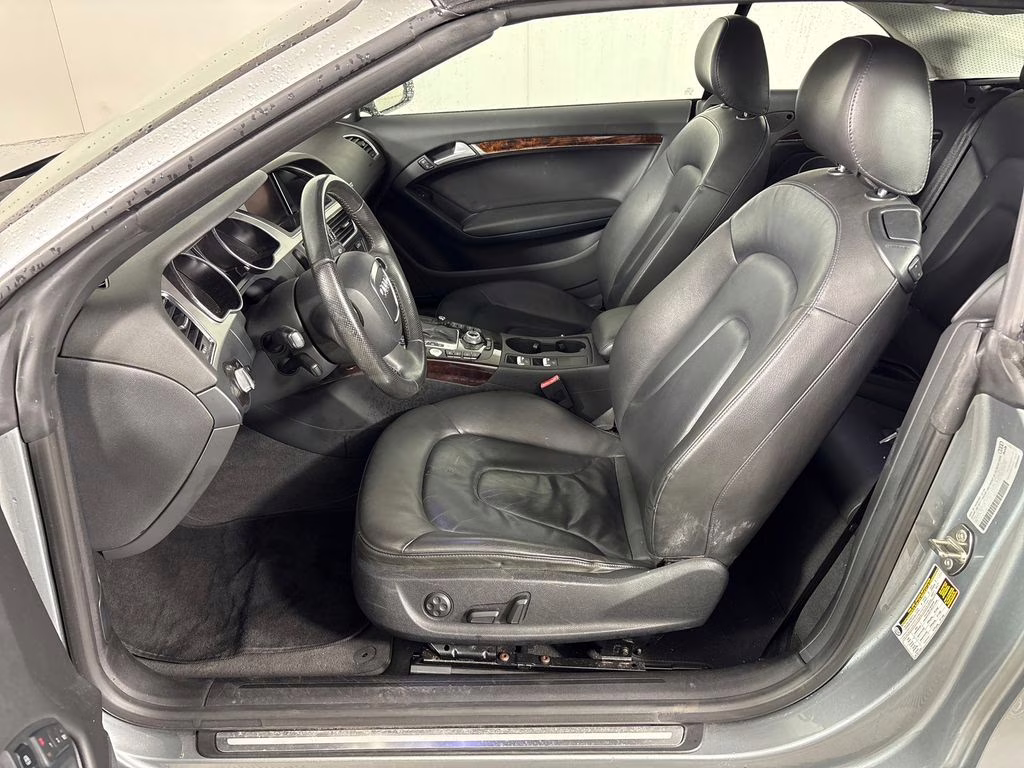 2010 Quartz Gray Metallic Audi A5 2.0T Premium AWD Convertible