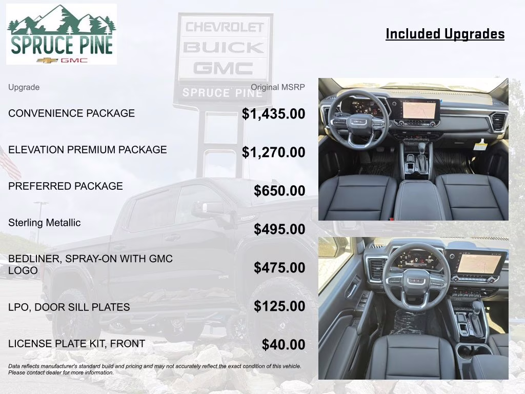 2026 Sterling Metallic GMC Canyon Elevation RWD Truck