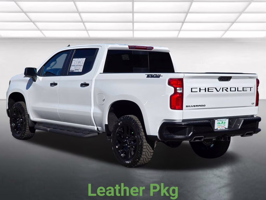 2026 Summit White Chevrolet Silverado 1500 LT Trail Boss 4X4 Truck