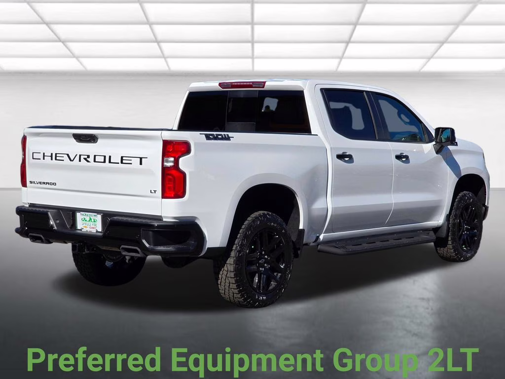 2026 Summit White Chevrolet Silverado 1500 LT Trail Boss 4X4 Truck